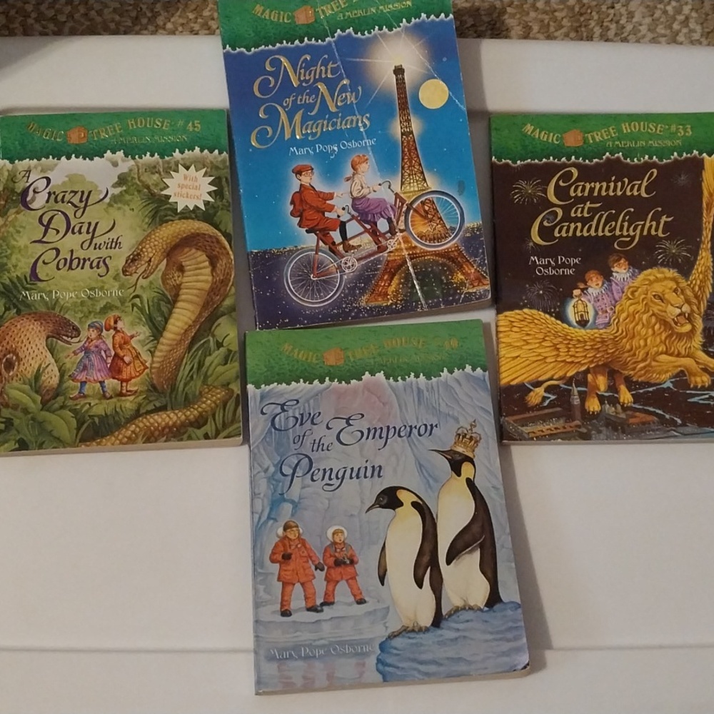 Magic tree house paper back books